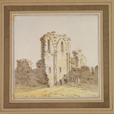 Monastery Ruins by Caspar David Friedrich